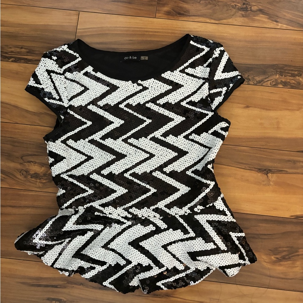 Sequin top